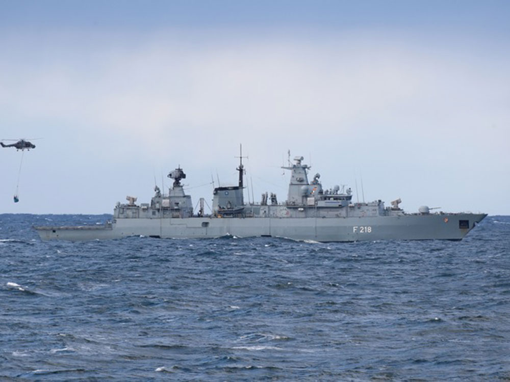 Fregatte »Mecklenburg Vorpommern« läuft zum NATO Verband aus
