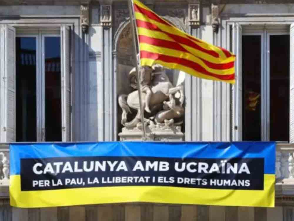 Katalonien an der Seite der Ukraine, für Frieden, Freiheit und Menschenrechte, Rückblick auf 2022