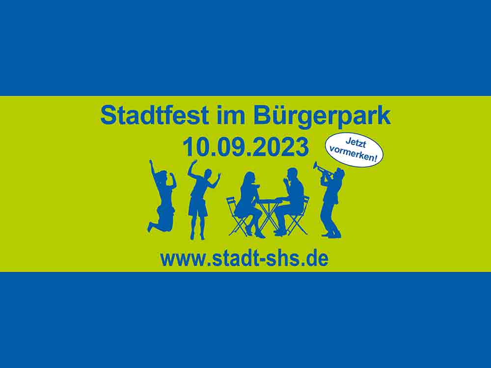 20 Jahre Schloß Holte Stukenbrock, Stadtfest am 10. September 2023