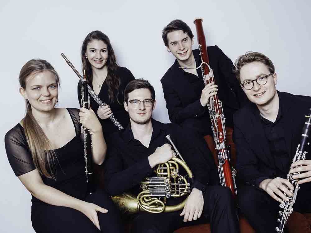 Hamm, Bläser Sinfonie, das Monet Quintett ist am 8. März 2023 im Schloss Heessen zu Gast