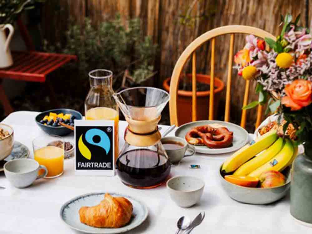 Fairtrade Kampagne »Fair in den Tag« mit Kaffee und Klima im Fokus, 500 faire Frühstücke für den Kaffee von morgen