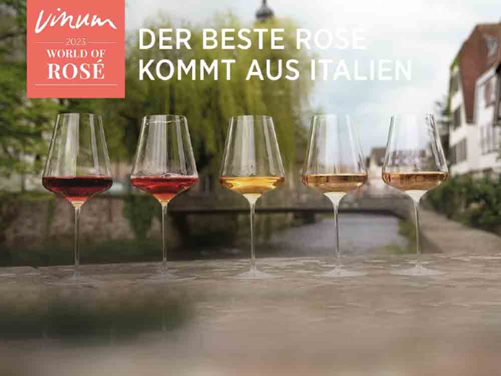 Vinum »Word of Rosé 2023« präsentiert die Gewinner, der beste Rosé kommt aus Italien: Primitivo Salento IGP Duca delle Corone 2022