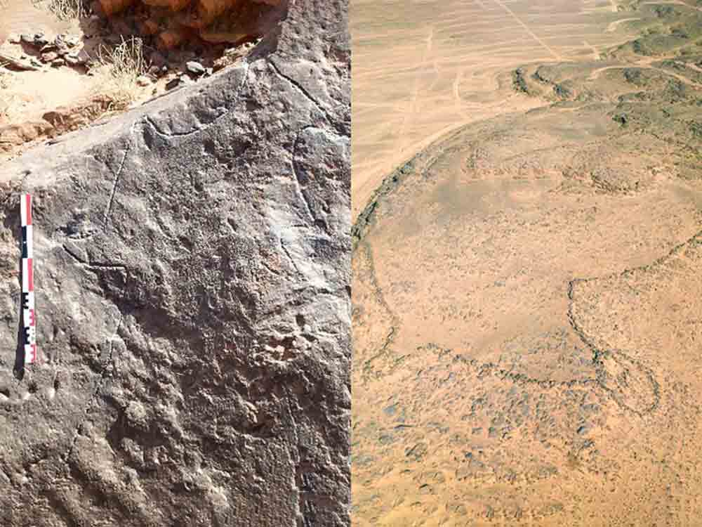 Prähistorische Baupläne beschreiben mysteriöse Megastrukturen in der Wüste, Albert Ludwigs Universität Freiburg