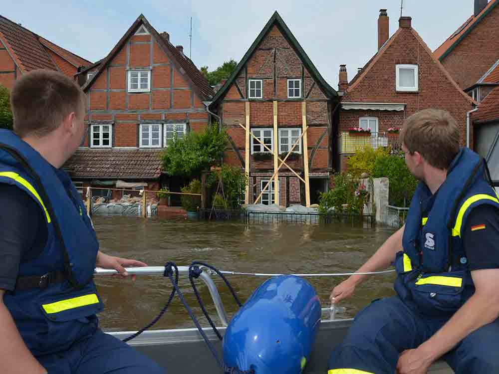 Hochwasser im Jahr 2013: Einsatz der Rekorde für das THW