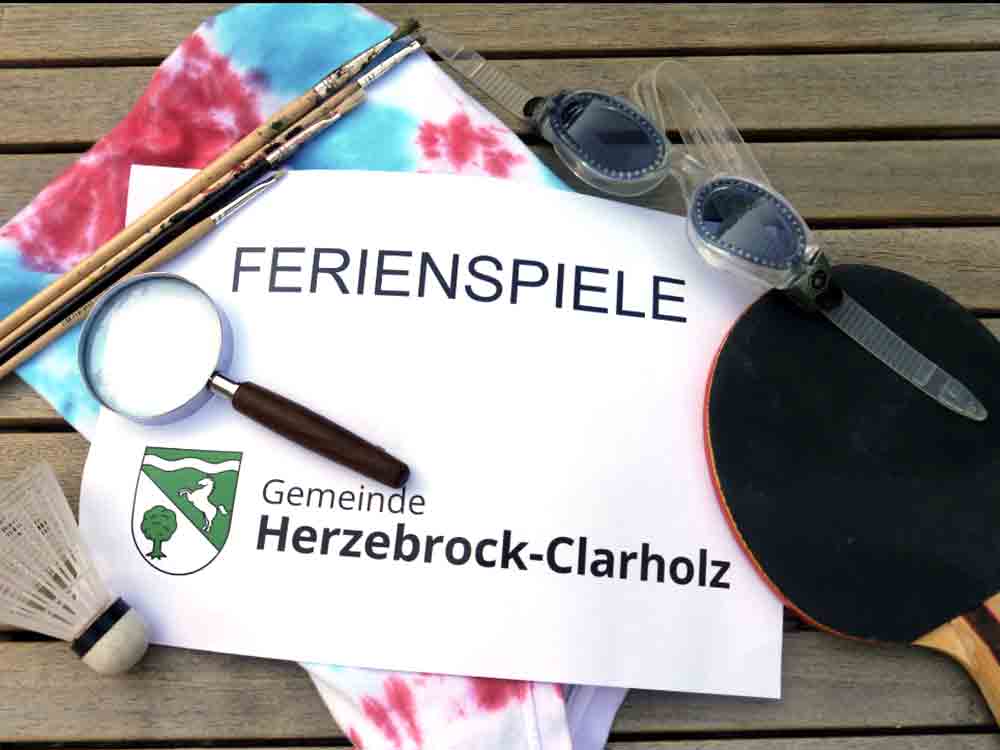 Ferienspiele in Herzebrock Clarholz mit abwechslungsreichem Programm, Angebote ab 5. Juni 2023 online buchbar