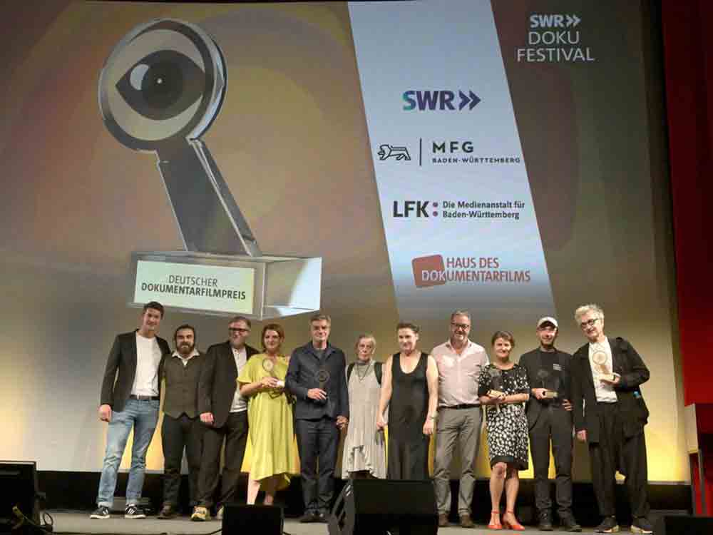 Deutscher Dokumentarfilmpreis 2023 in Stuttgart verliehen, Südwestrundfunk (SWR)
