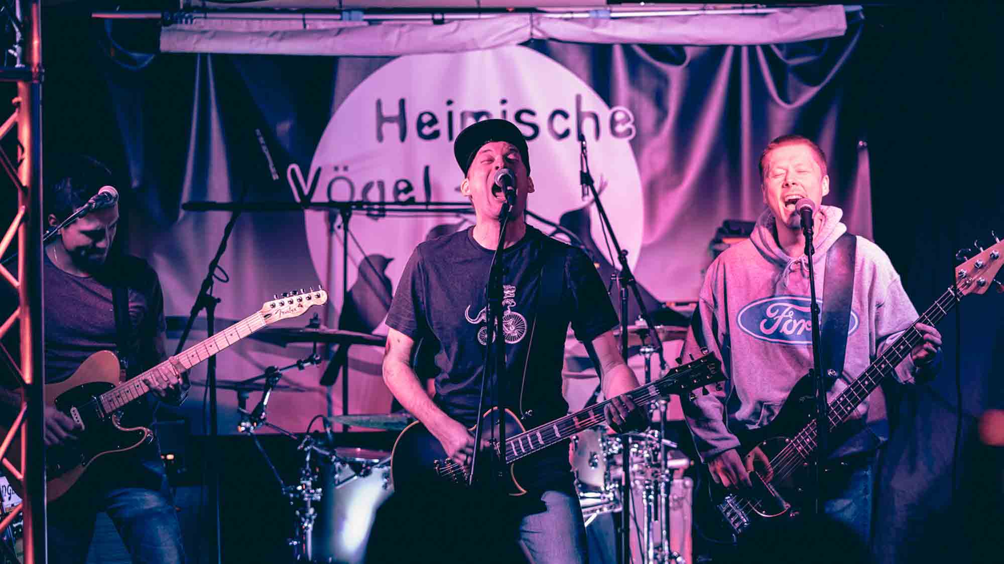 Heimische Vögel, Punkrock aus dem Kreis Lippstadt, Soest, Live beim »Getoese Festival« am 2. September 2023