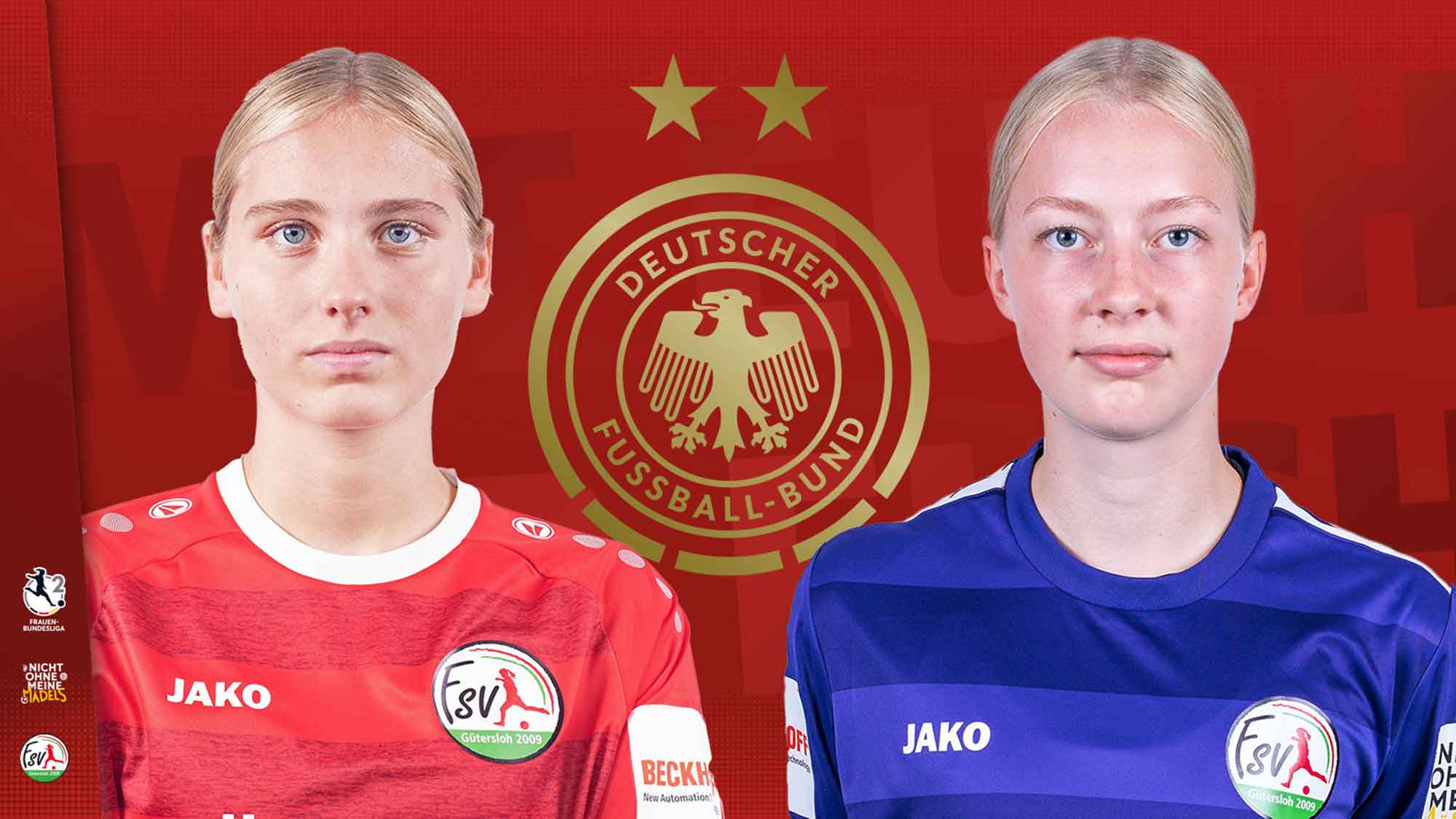 FSV Gütersloh: DFB nominiert Merle Hokamp für UEFA U 17 EM Qualifikation, Janne Krumme auf Abruf