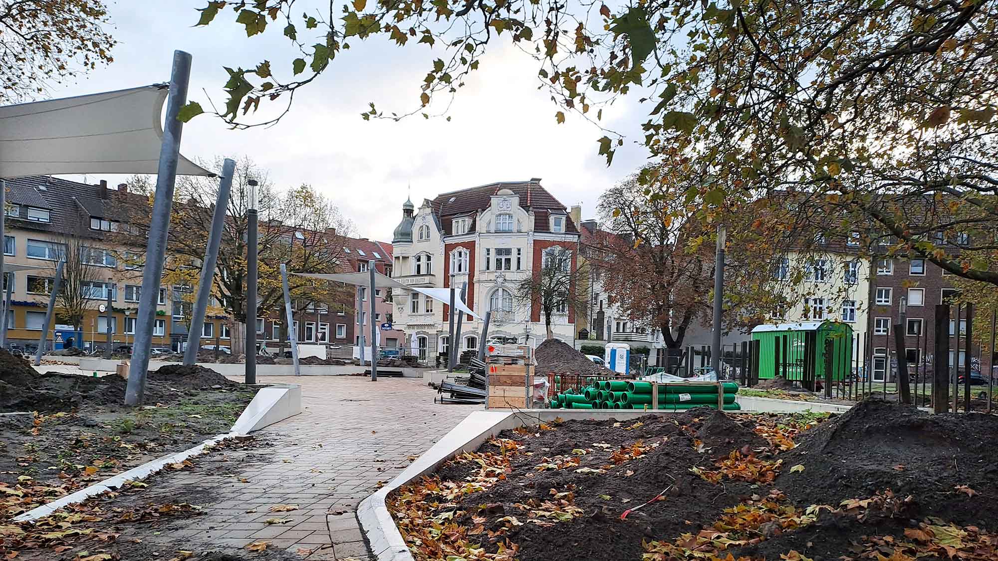 Münster: Fertigstellung des Szenebereichs am Bremer Platz verzögert sich