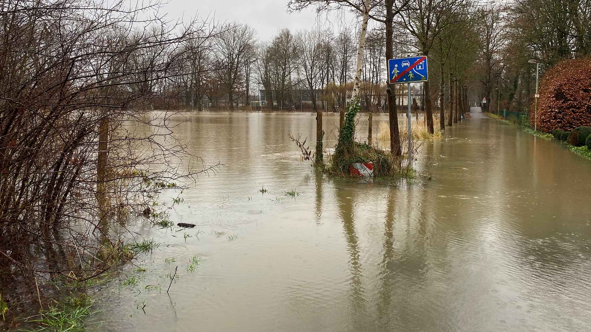 Rheda Wiedenbrück: Hochwasserschutzmaßnahmen greifen