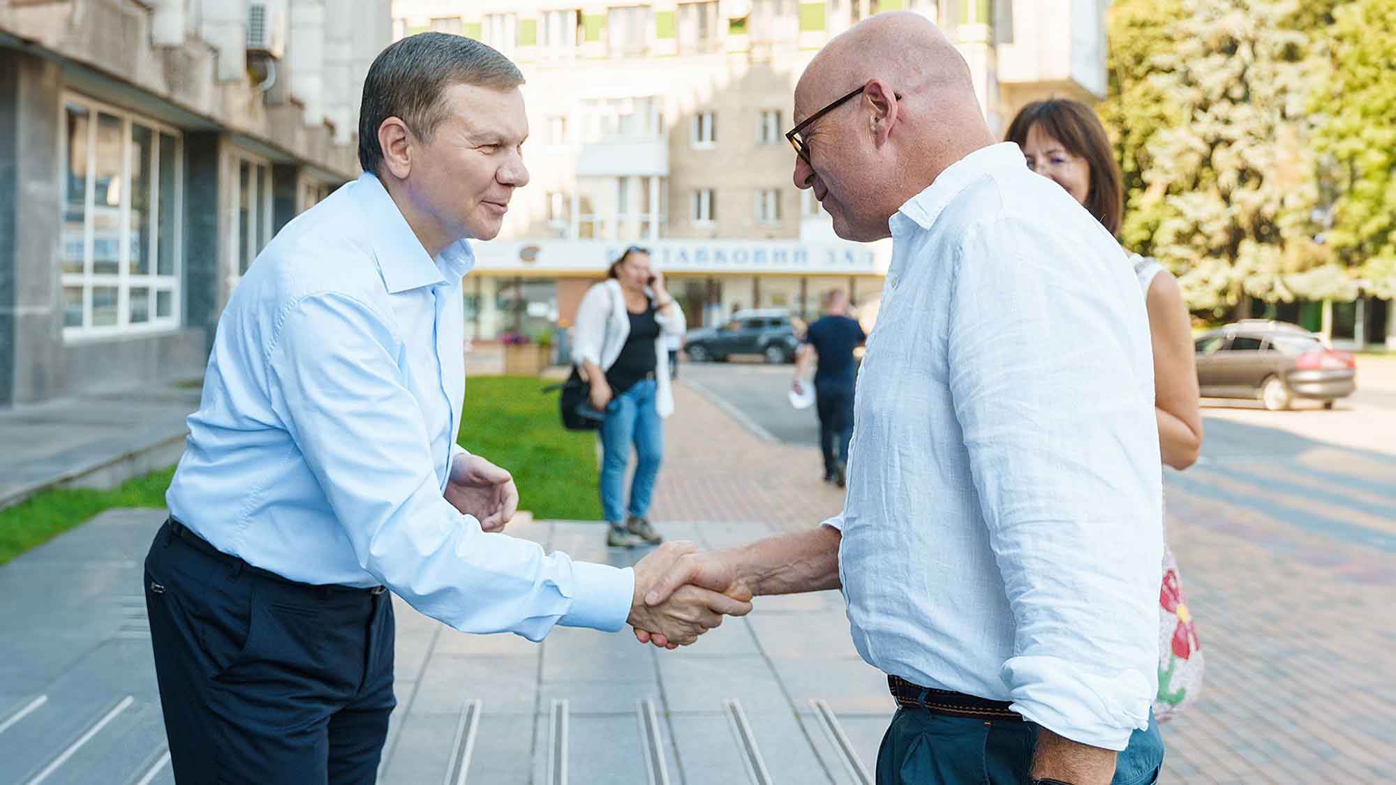 2 Jahre Krieg in der Ukraine: Rückblick auf Winnyzja Hilfen, Oberbürgermeister Lewe: »Stadtgesellschaft füllt Partnerschaft mit Leben«